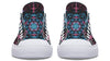 Smokey Blue Mandala Low Top Shoes Lowtops Electro Threads