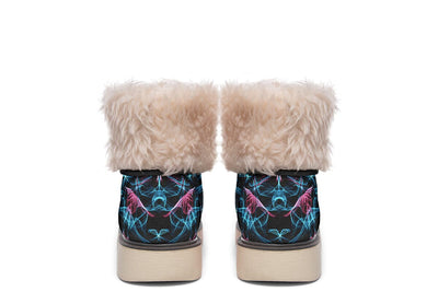 Smokey Blue Mandala Moon Boots Polarboots Electro Threads