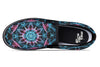 Smokey Blue Mandala Slip on Shoes Slipons YWF