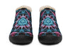 Smokey Blue Mandala Winter Slippers WinterSlippers Electro Threads