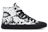 Snake Skin High Top Shoes Hightops YWF