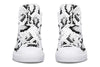 Snake Skin High Top Shoes Hightops YWF