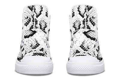 Snake Skin High Top Shoes Hightops YWF