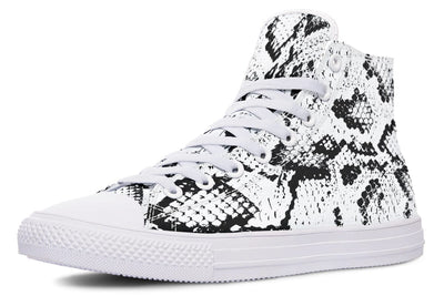 Snake Skin High Top Shoes Hightops YWF