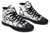 Snake Skin High Top Shoes Hightops YWF