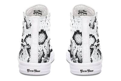 Snake Skin High Top Shoes Hightops YWF