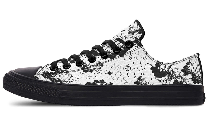 Snake Skin Low Top Shoes Lowtops Electro Threads 