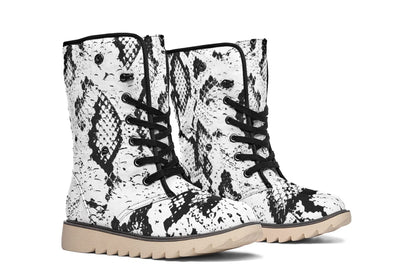 Snake Skin Moon Boots Polarboots Electro Threads