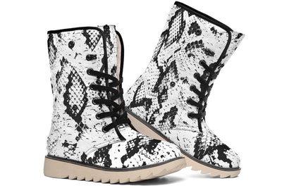 Snake Skin Moon Boots Polarboots Electro Threads