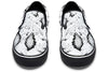 Snake Skin Slip on Shoes Slipons YWF