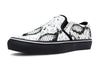 Snake Skin Slip on Shoes Slipons YWF