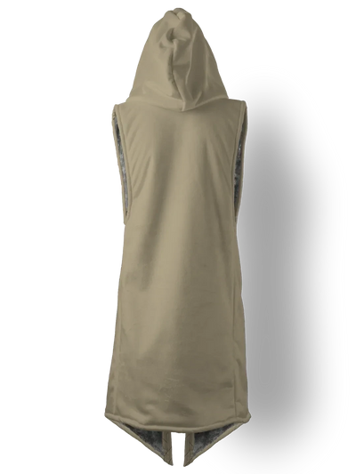 Solid Sand Cyber Cloak Hooded pullover Electro Threads