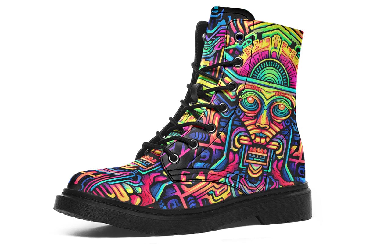 Sour Candy Combat Boots Boots Electro Threads 