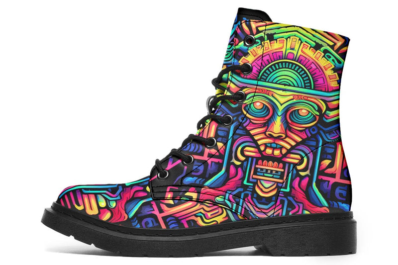 Sour Candy Combat Boots Boots Electro Threads 