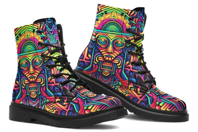 Sour Candy Combat Boots Boots Electro Threads