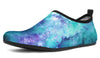 Space Jam Galaxy Barefoot Shoes Aquabarefootshoes YWF Women's Aqua Barefoot Shoes Black Sole US 3-4 / EU34-35