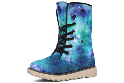 Space Jam Galaxy Moon Boots Polarboots Electro Threads