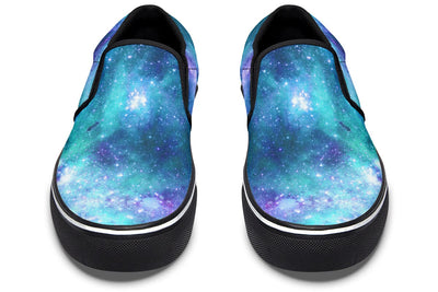 Space Jam Galaxy Slip on Shoes Slipons YWF