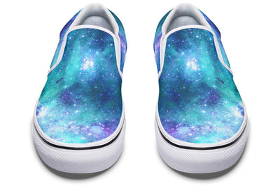 Space Jam Galaxy Slip on Shoes Slipons YWF