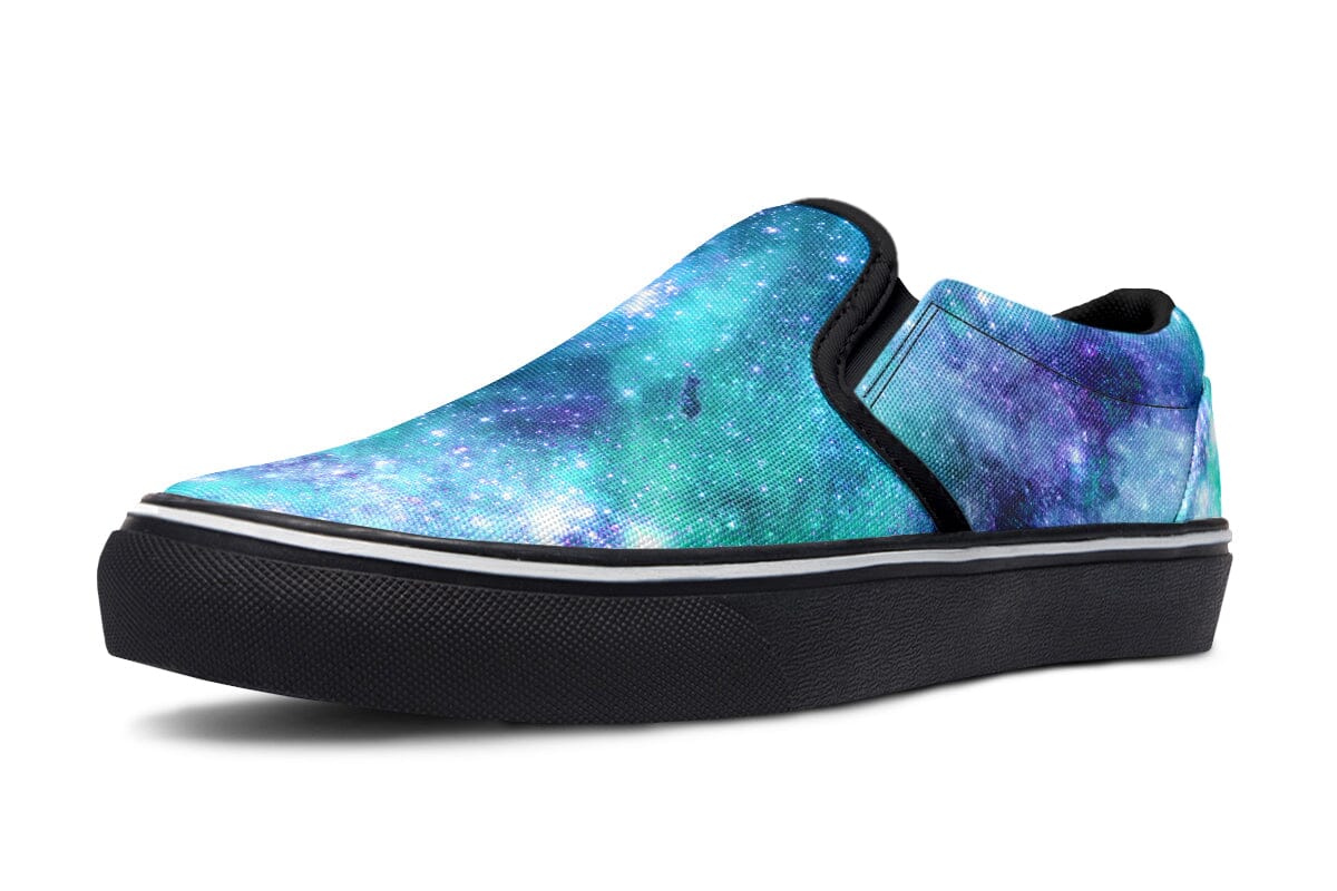 Space Jam Galaxy Slip on Shoes Slipons YWF 