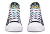 Space Symmetry High Top Shoes Hightops Electro Threads