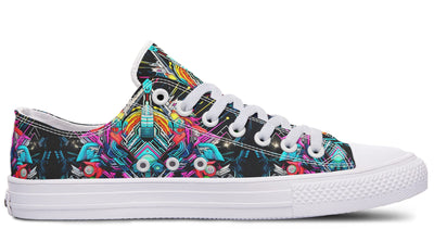 Space Symmetry Low Top Shoes Lowtops Electro Threads