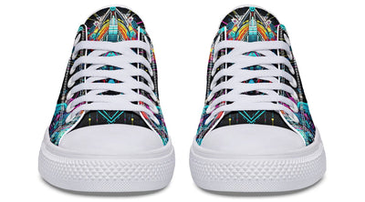 Space Symmetry Low Top Shoes Lowtops Electro Threads