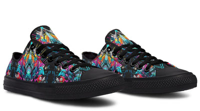 Space Symmetry Low Top Shoes Lowtops Electro Threads