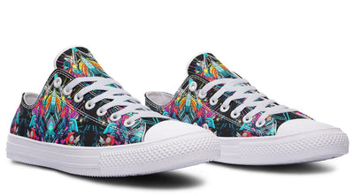 Space Symmetry Low Top Shoes Lowtops Electro Threads