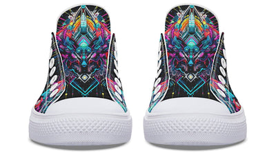 Space Symmetry Low Top Shoes Lowtops Electro Threads