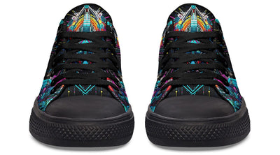 Space Symmetry Low Top Shoes Lowtops Electro Threads