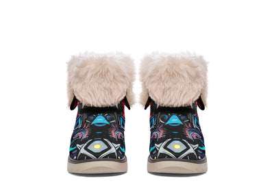 Space Symmetry Moon Boots Polarboots Electro Threads