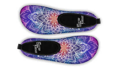 Spark Of Joy Mandala Barefoot Shoes Aquabarefootshoes YWF