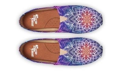 Spark Of Joy Mandala Casual Slip on Shoes Casualshoes YWF