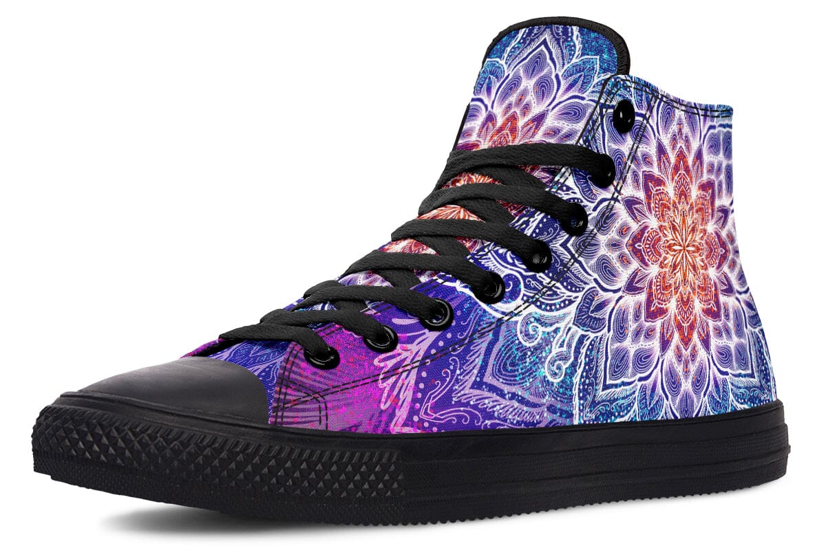 Spark Of Joy Mandala High Top Shoes Hightops YWF 