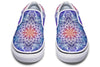 Spark of Joy Mandala Slip on Shoes Slipons YWF