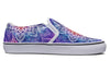 Spark of Joy Mandala Slip on Shoes Slipons YWF