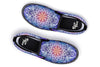 Spark of Joy Mandala Slip on Shoes Slipons YWF