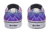 Spark of Joy Mandala Slip on Shoes Slipons YWF