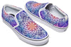 Spark of Joy Mandala Slip on Shoes Slipons YWF