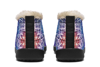 Spark Of Joy Mandala Winter Slippers WinterSlippers Electro Threads