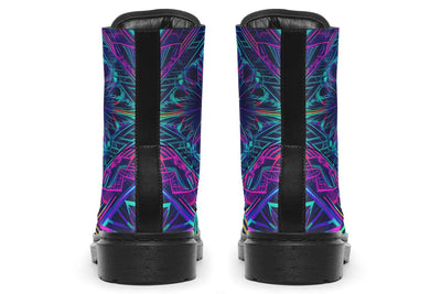 Star Convergence Combat Boots Boots Electro Threads