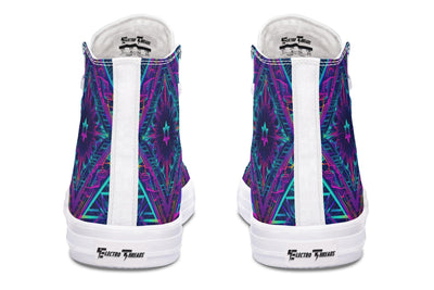 Star Convergence High Top Shoes Hightops Electro Threads