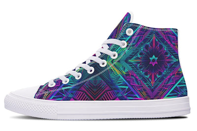 Star Convergence High Top Shoes Hightops Electro Threads Women's Hightops White Sole US 5 / EU35.5