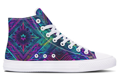 Star Convergence High Top Shoes Hightops Electro Threads