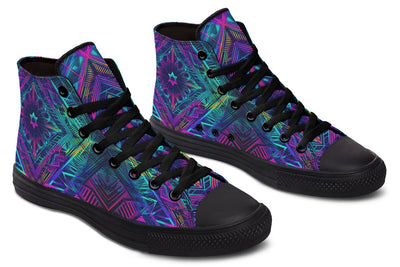 Star Convergence High Top Shoes Hightops Electro Threads