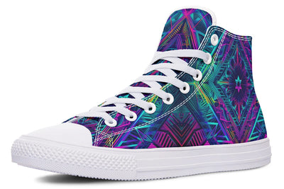 Star Convergence High Top Shoes Hightops Electro Threads