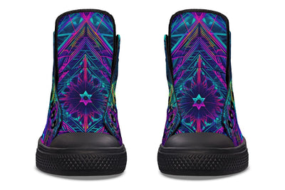 Star Convergence High Top Shoes Hightops Electro Threads