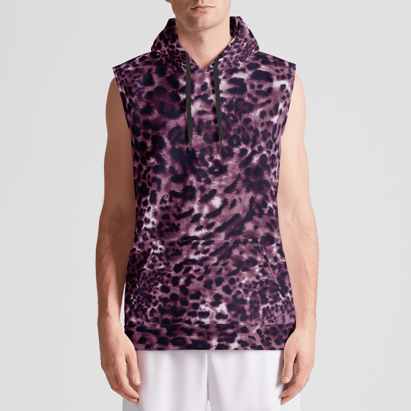 Animal best sale sleeveless hoodie