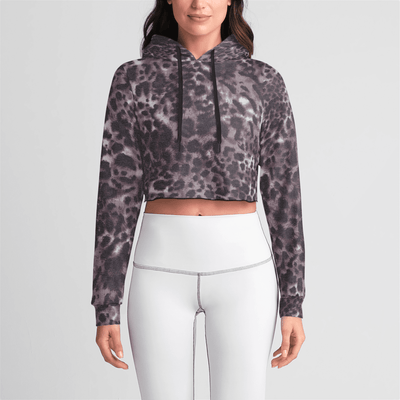 Sugar Plum Womens Crop Hoodie Electro Threads